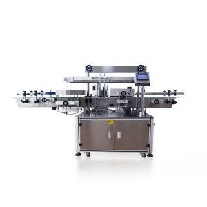 Automatic three-sided labeling machine