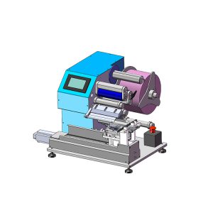 Desktop automatic wire folding labeling machine