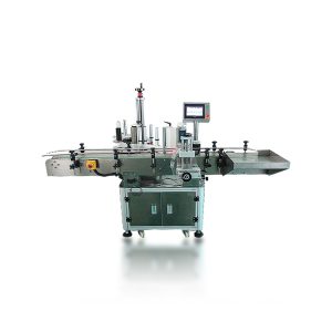 Automatic beer labeling machine