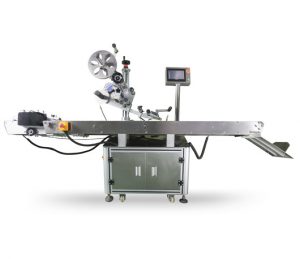 Automatic card labeling machine