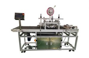 Automatic double-sided adhesive labeling machine