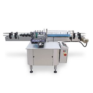 Linear single label paste labeling machines