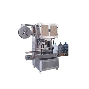 Type 100 barreled water sleeve labeling machine