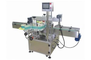 Disinfectant labeling machine