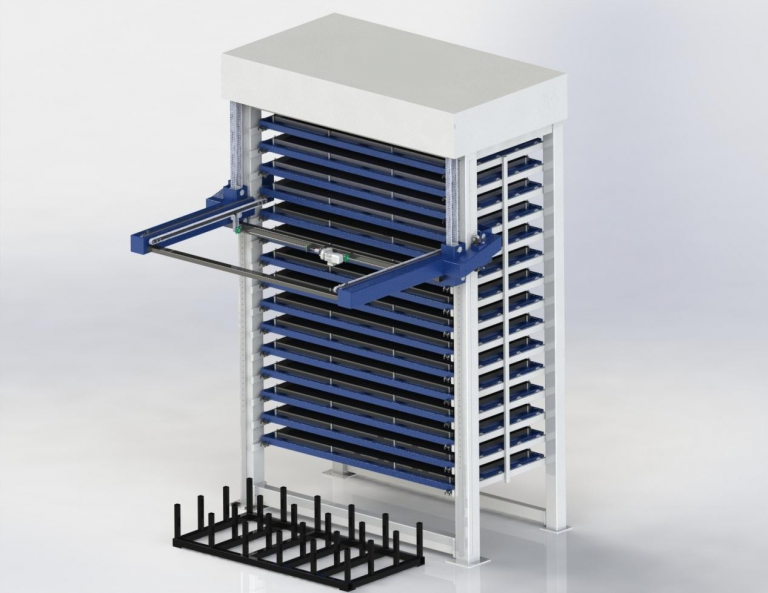Solutions for sheet metal storage systems Sheet Metal Storage System VLS