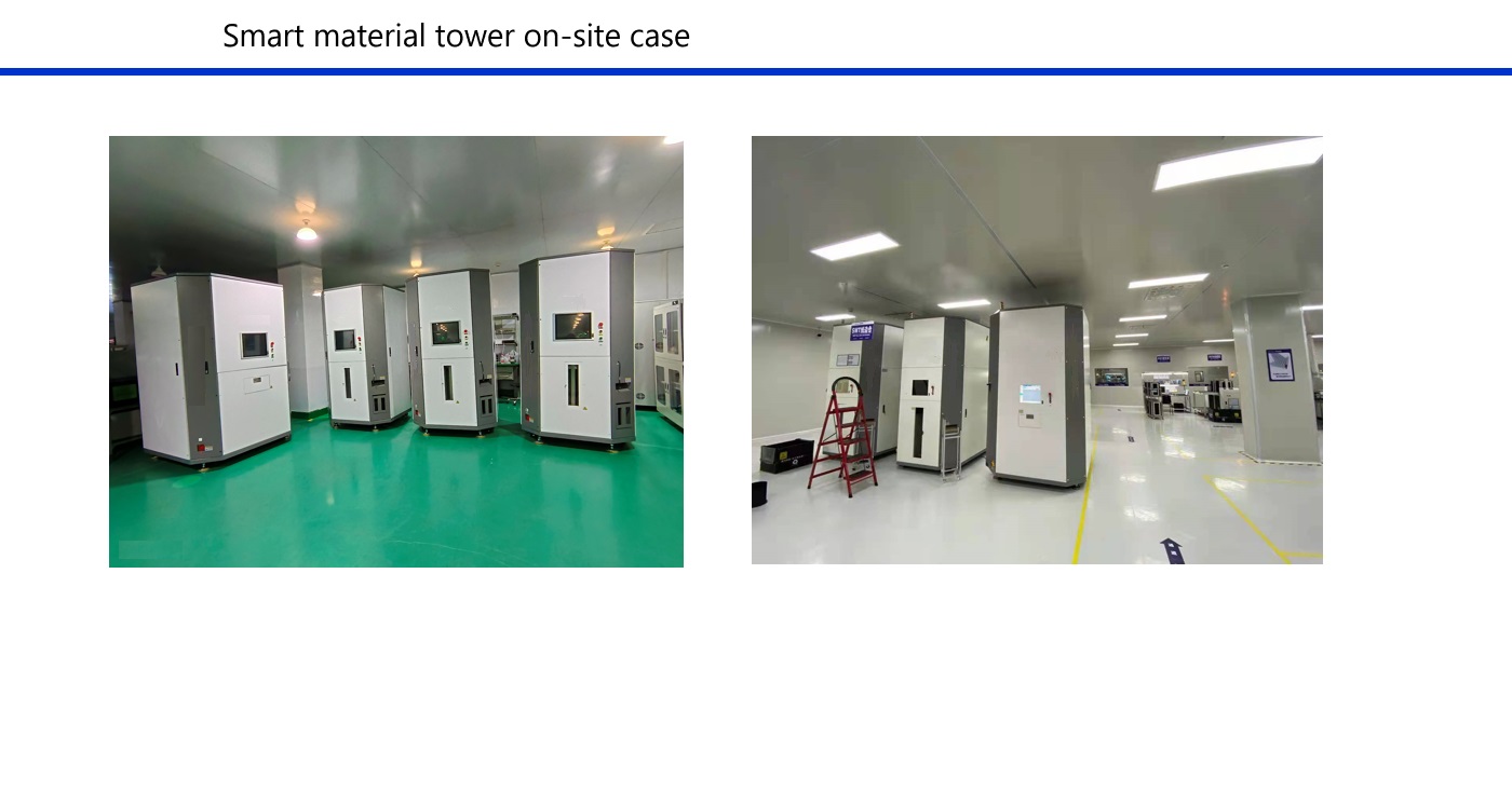 Smart tower storage
